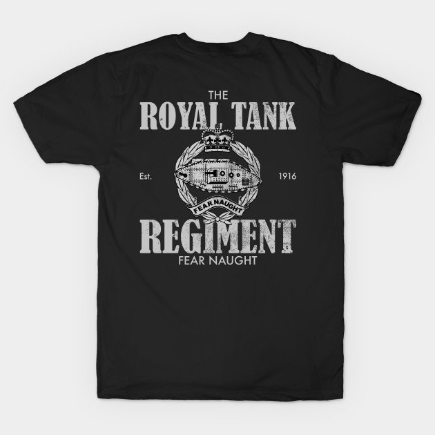 The Royal Tank Regiment (Front & Back - Distressed) by TCP